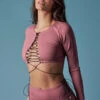 HotCakes Polewear Lace Up Top - Pink Coral -Underwear General Store 10 tCakes 2298758 b44c39b6 9f0b 4d8a 8ae9 c44c1b750429
