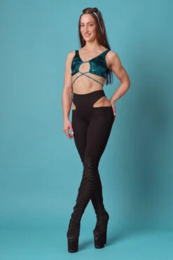 HotCakes Polewear Voyeur Leggings - Black -Underwear General Store 11 HotCakes 22 241