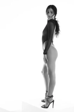 Rolling Cindy Bodysuit - Black -Underwear General Store 12 7 1 125 day02rolling1800