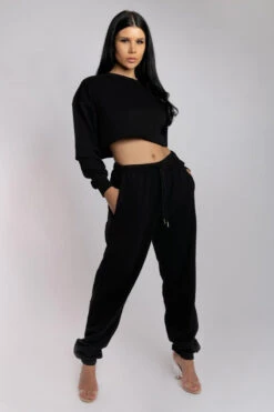 CXIX Oversized Jogger Bottoms - Black 16 CXIX Oversized Jogger Bottoms - Black -Underwear General Store 20 08 20CreaturesofXIXEcom 43