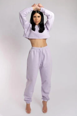 CXIX Oversized Cropped Jumper - Lilac 18 CXIX Oversized Cropped Jumper - Lilac -Underwear General Store 20 08 20CreaturesofXIXEcom 75