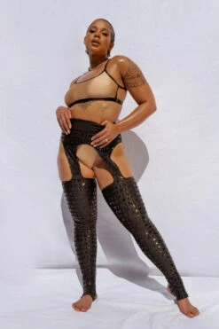 CXIX Gecko Grip Cowgirl Leggings - Black -Underwear General Store 20 09 24CreaturesofXIX 65 1