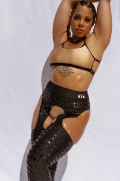 CXIX Gecko Grip Cowgirl Leggings - Black -Underwear General Store 20 09 24CreaturesofXIX 67