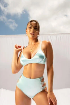 CXIX Aphrodite Bralette - Baby Blue Satin 22 CXIX Aphrodite Bralette - Baby Blue Satin -Underwear General Store 20 12 10Creatures 111