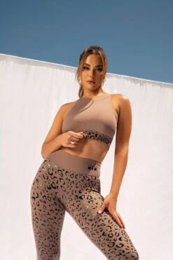 CXIX Gecko Grip Leggings - Dusky Leopard -Underwear General Store 20 12 10Creatures 88