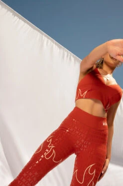 CXIX Fya Gecko Grip Leggings - Red -Underwear General Store 20 12 10Creatures 97 1