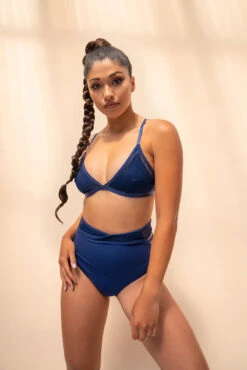 Lunalae Daisy Top - Recycled Navy -Underwear General Store 2021101 LunaLae0391