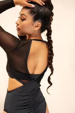 Lunalae Diana Bodysuit - Recycled Black 18 Lunalae Diana Bodysuit - Recycled Black -Underwear General Store 2021101 LunaLae1684 1