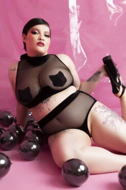 Rolling Gigi Shorts - Black -Underwear General Store 2022 09 27 ROLLING 2886copy