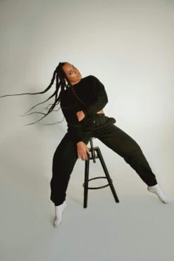 CXIX Oversized Jogger Bottoms - Black 13 CXIX Oversized Jogger Bottoms - Black -Underwear General Store 21 04 22Creatures2824 11