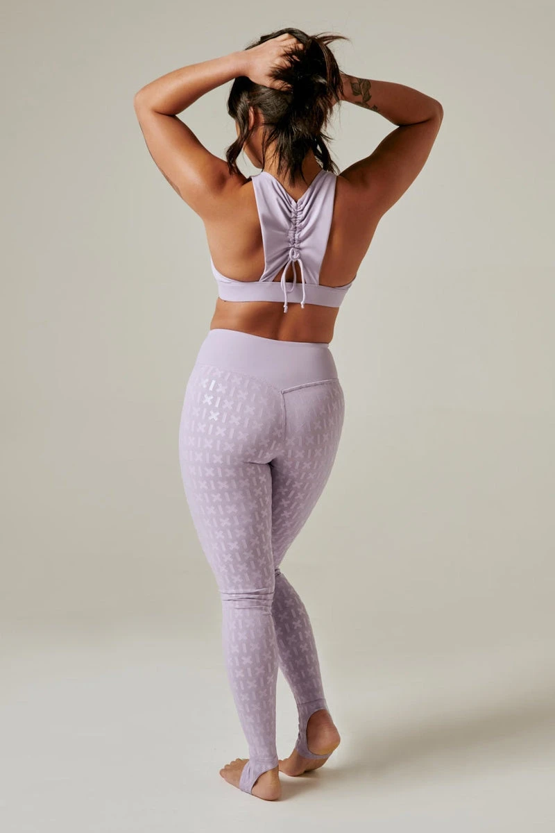CXIX Gecko Grip Leggings - Lilac 4 CXIX Gecko Grip Leggings - Lilac - Image 2
