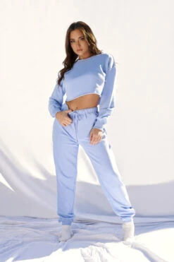 CXIX Oversized Cropped Jumper - Powder Blue -Underwear General Store 21 06 25CreaturesofXIX edit 10