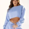 CXIX Oversized Cropped Jumper - Powder Blue 1 CXIX Oversized Cropped Jumper - Powder Blue -Underwear General Store 21 06 25CreaturesofXIX edit 14