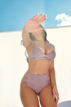 CXIX Aphrodite High Waist Bottoms - Lilac Suede -Underwear General Store 21 06 25CreaturesofXIX edit 62