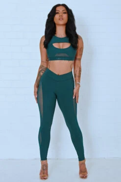 CXIX Baddie Leggings - Teal -Underwear General Store 22 10 06CXIX73800