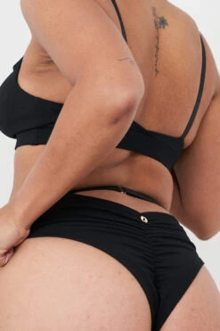 Lunalae Hannah Low Waist Bottoms - Recycled Black 10 Lunalae Hannah Low Waist Bottoms - Recycled Black -Underwear General Store 221011 LunaLae 51 2044