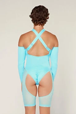 CXIX Dollhaus Mesh Bodysuit - Blue 12 CXIX Dollhaus Mesh Bodysuit - Blue -Underwear General Store 23 01 03CXIX 6711