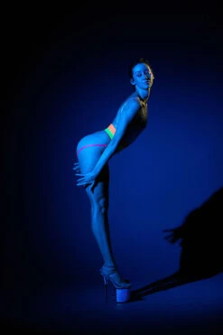 Rolling Pony Bottom Harness - Neon -Underwear General Store 2RollingNeon58