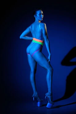 Rolling Pony Bottom Harness - Neon -Underwear General Store 2RollingNeon59