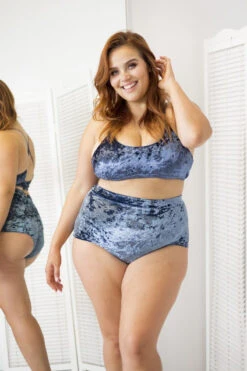 Lunalae Delphine Top - Gunmetal Velvet 20 Lunalae Delphine Top - Gunmetal Velvet -Underwear General Store 6R7A7735 e37dbf6e ee16 4858 9744 b963113f9cb6