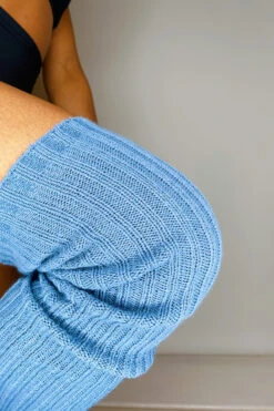 Thigh High Legwarmers - Denim Blue 11 Thigh High Legwarmers - Denim Blue -Underwear General Store 8B70BA6F BE45 460E 9396 6666160DDB43