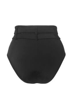 Hamade Activewear High Waisted Buckle Bottoms - Black -Underwear General Store AW05 2
