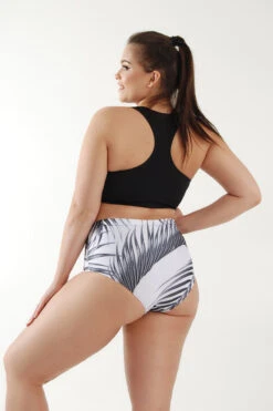 Pole Addict High Waisted Shorts - Agatha -Underwear General Store BacktoBasicTop AgathaHW3