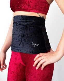 Dragonfly Back Warmer - Velvet Black -Underwear General Store Black2 a6158277 b346 4b0e a399 3bb7cc282741