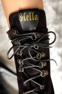 Hella Heels Blaq Kicks Boots - 7inch -Underwear General Store Black Kicks 2 1296x e650e0e8 9653 4628 bb66 5884369c29a0