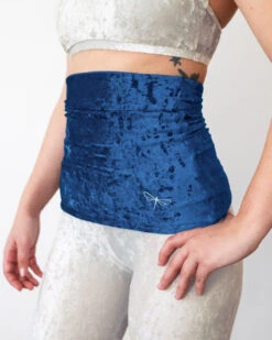 Dragonfly Back Warmer - Velvet Blue -Underwear General Store Blue2