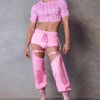 CXIX 119 Chaps - Pink -Underwear General Store Chaps Pink CXIX 119 streetwear fashion dancewear poledance jpg