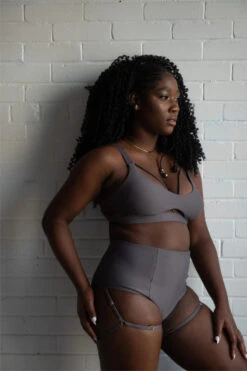 Chantay Polewear Cherryribbon Garter Shorts - Ash 10 Chantay Polewear Cherryribbon Garter Shorts - Ash -Underwear General Store CherryribbonShorts Ash 1 600x f3d3de89 f043 492f 8948 dbada6f2ff21