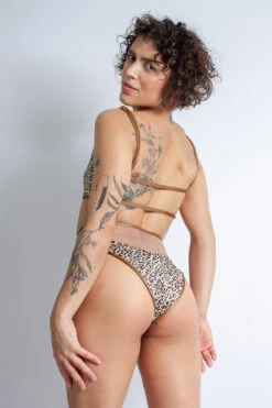 Rolling Vento Reversible Selva Bottoms - Beige Leopard/Chocolate -Underwear General Store Copiade MG 7243