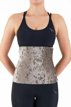 Dragonfly Back Warmer - Velvet Stone -Underwear General Store DF Velvet Backwarmer stone