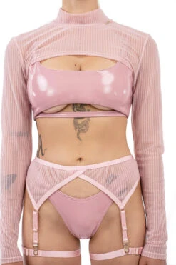 Naughty Thoughts XXX Rated See Through Shrug - Pink -Underwear General Store DL 08981 01ed6809 1cad 4455 8441 76a9ed35f3a0