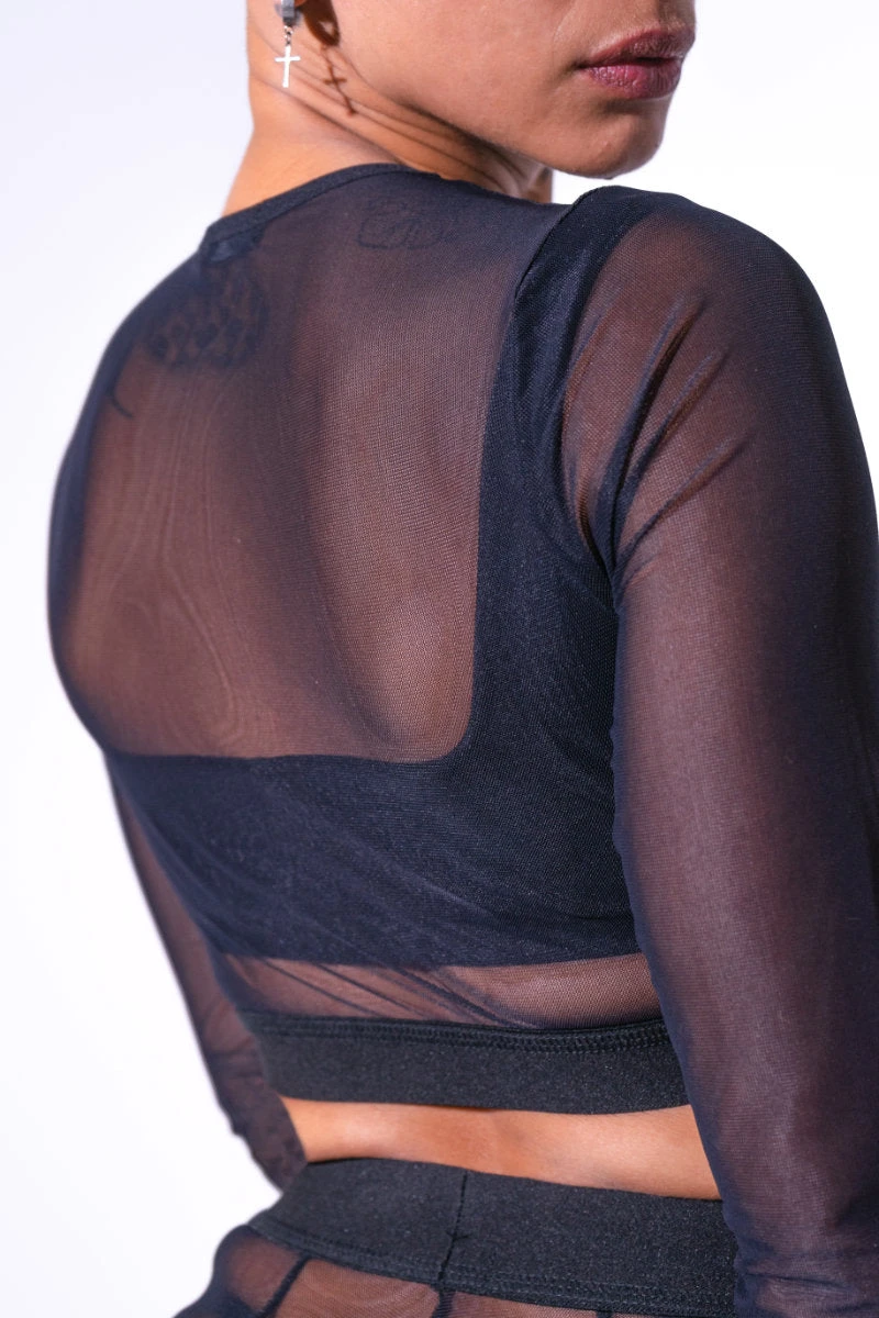 Sorte Twilight Top - Black 6 Sorte Twilight Top - Black - Image 4