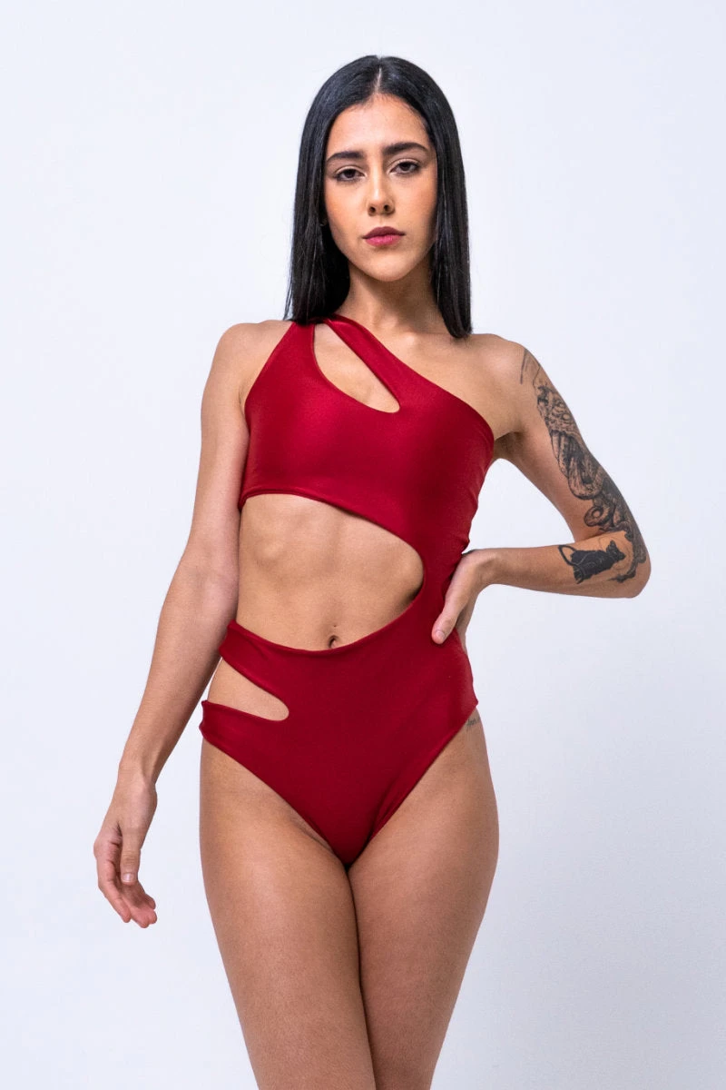 Sorte Under My Spell Bodysuit - Red 7 Sorte Under My Spell Bodysuit - Red - Image 5