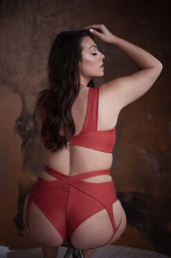 Sway Candice Shorts - Rusty Jasper