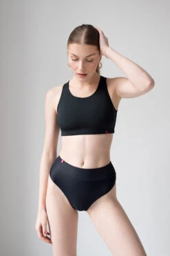 Pole Addict Openback Top - Black -Underwear General Store DSC 3680