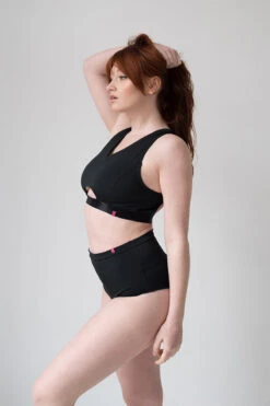 Pole Addict Pro Sports Top - Black -Underwear General Store DSC 4078