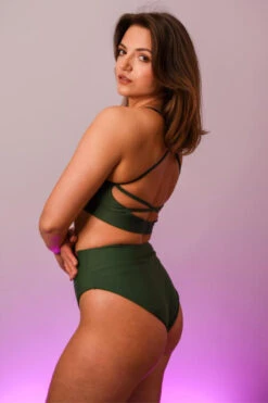 Pole Addict The Classic One Bottoms - Emeralde Light -Underwear General Store Emeralde Isla 1