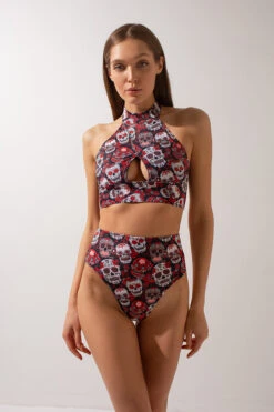 Shark Polewear Tanna Top - Sugar Skulls 9 Shark Polewear Tanna Top - Sugar Skulls -Underwear General Store IMG 0674copy