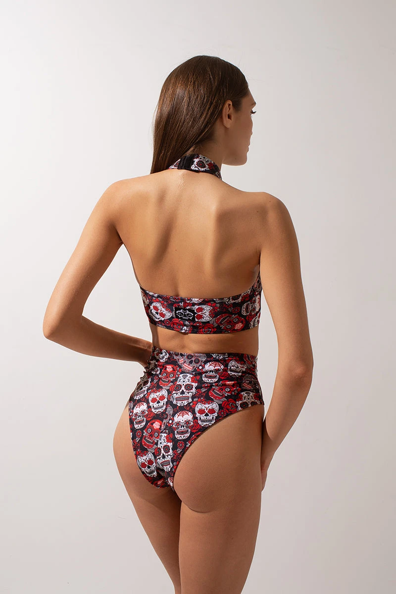 Shark Polewear Tanna Top - Sugar Skulls 4 Shark Polewear Tanna Top - Sugar Skulls - Image 2