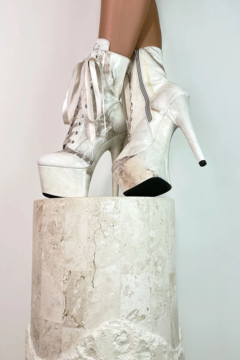 Hella Heels Renaissance 7inch Boots - Hope 5 Hella Heels Renaissance 7inch Boots - Hope - Image 3