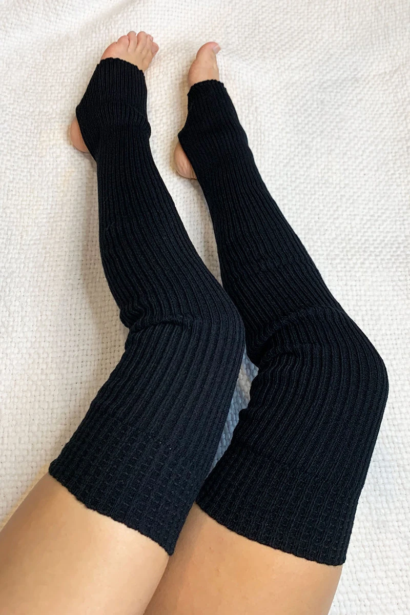 Lunalae Leg Warmers - Black 4 Lunalae Leg Warmers - Black - Image 2