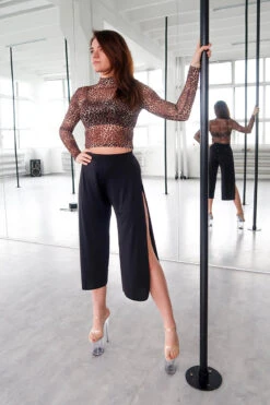 REV ACTIV Sensual Flow Pants (with Leg Slit) - Black -Underwear General Store IMG 8211 1 51343bc0 bbc3 402c a7cd 6960eea3ee60