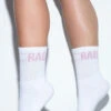 RAD Socks - Pink Lurex -Underwear General Store KXT49426 Edit