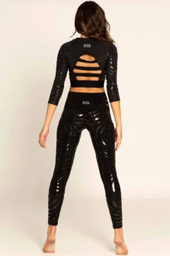 Paradise Chick Superhero Series Extra Sticky Leggings - Aztec -Underwear General Store LEGGINGSEXTRASTICKYSUPERHEROAZTEC4