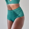 Lunalae High Waist Shorts - Recycled Emerald -Underwear General Store Luna Lae 07 0415