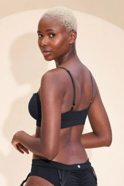 Lunalae Cleo Top - Recycled Black -Underwear General Store Luna Lae 23 1255